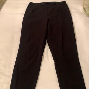 Black womens pants. They are a bit stretchy.
